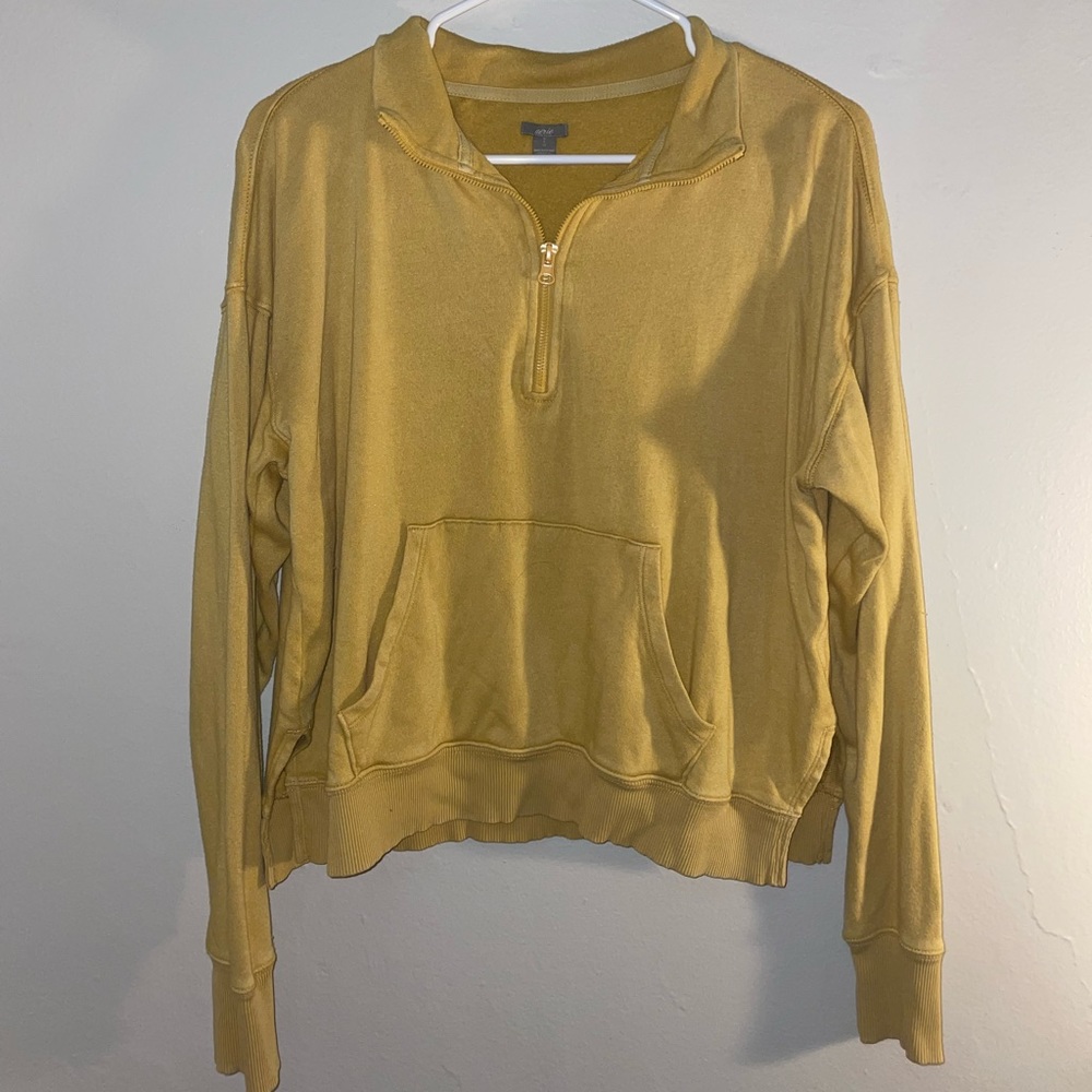 Yellow Aerie Quarter Zip
